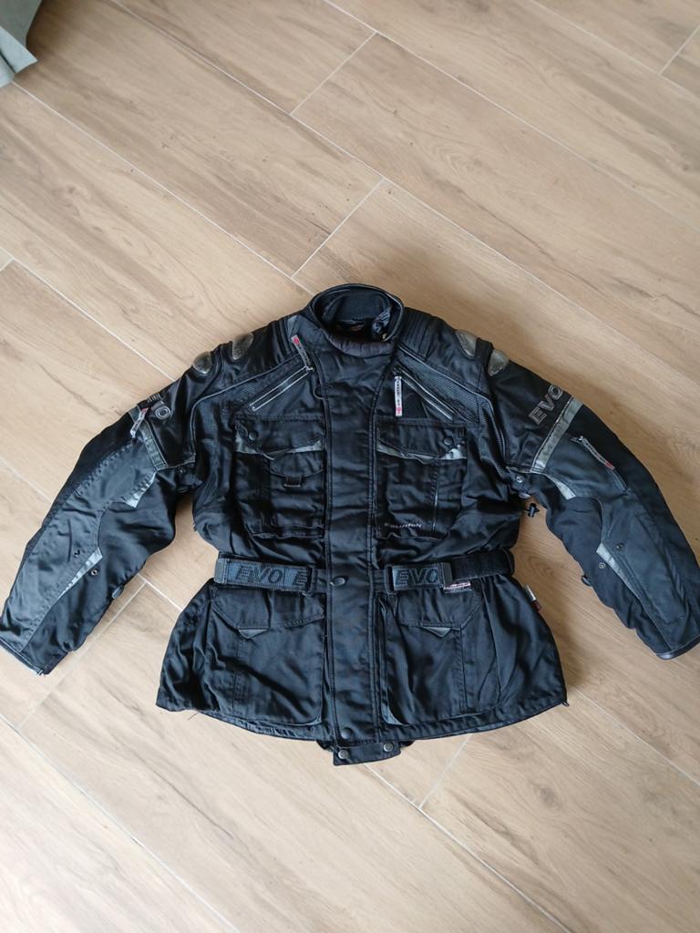 Dames motorjas Evolution maat XL zwart, Motoren, Evolution, Jas | textiel, Ophalen of Verzenden, Dames