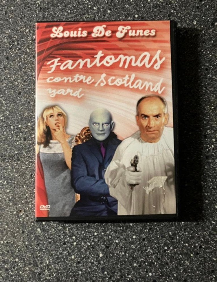 Fantômas contre Scotland Yard (1967), 1960 tot 1980, Alle leeftijden, Ophalen of Verzenden, Zo goed als nieuw