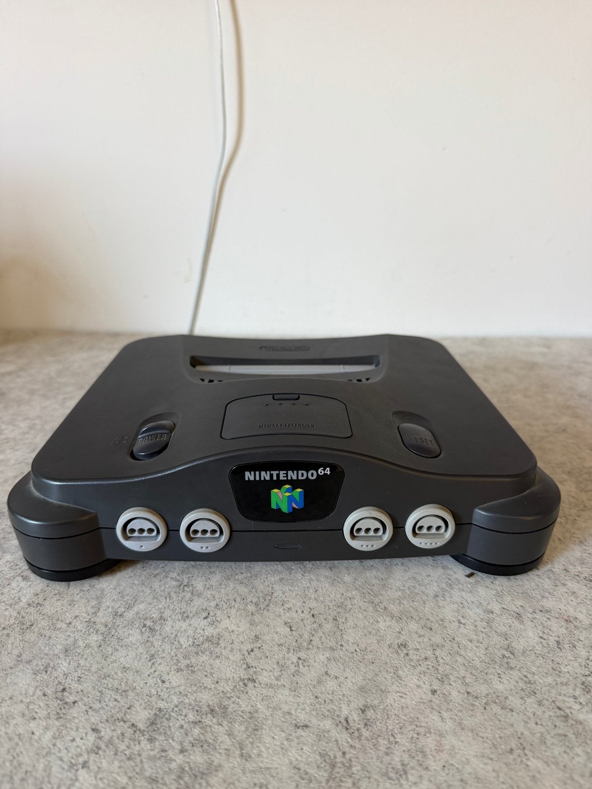 Nintendo 64 Console met 2 controllers en kabels, Ophalen, Gebruikt, Met 2 controllers