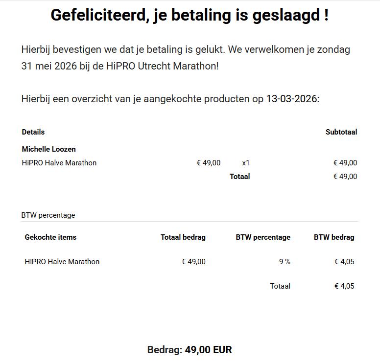 HiPRO Marathon 21km, Verzenden, Nieuw, Overige typen, Overige merken