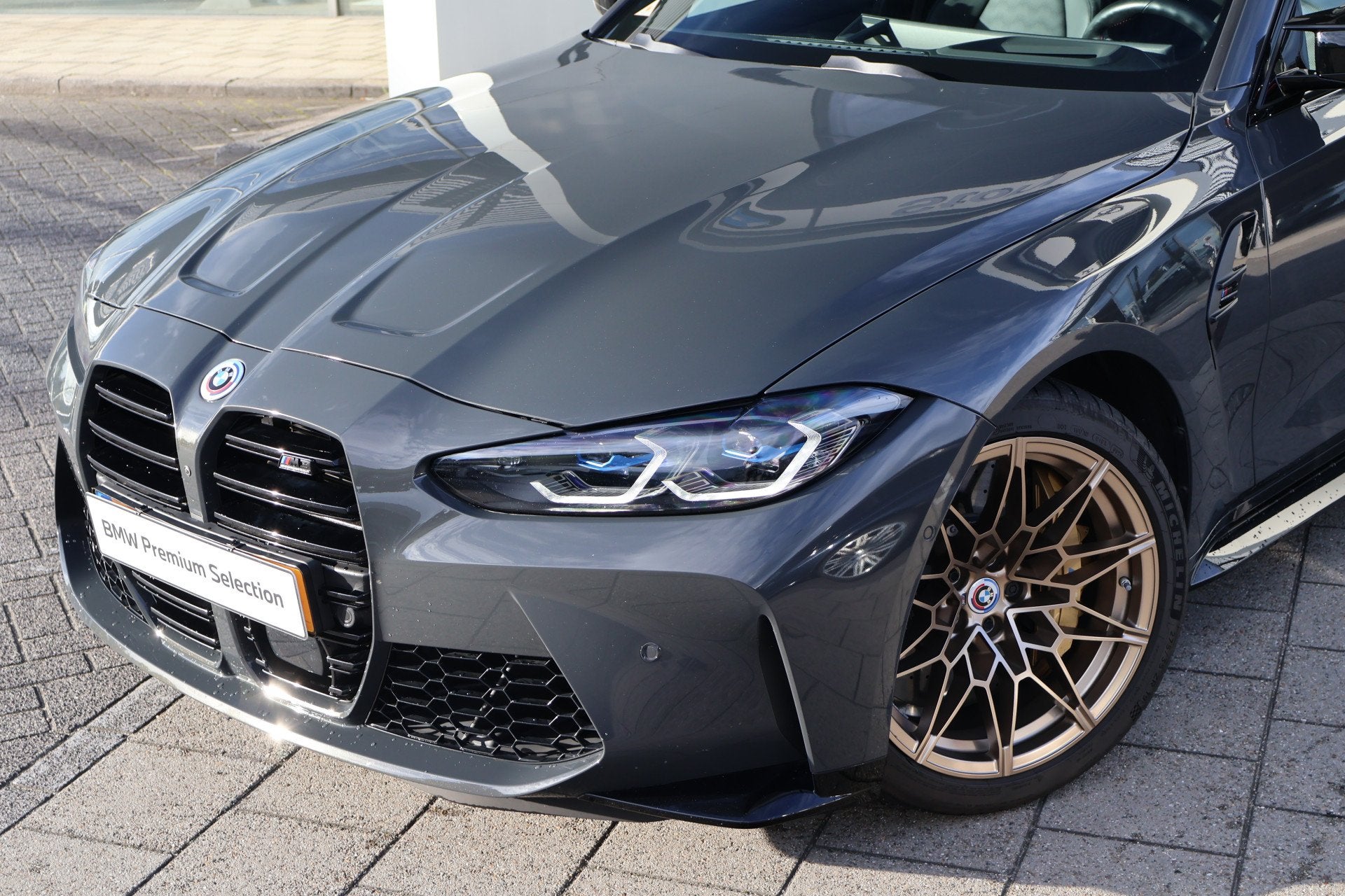 BMW 3 Serie M3 Competition Automaat / M Drive Professional /, Auto's, Dealer onderhouden, Achterwielaandrijving, Gebruikt, Met garantie (alle)