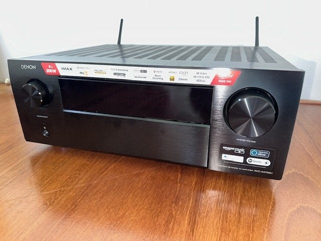 DENON RECEIVER AVC-X4700H BLACK