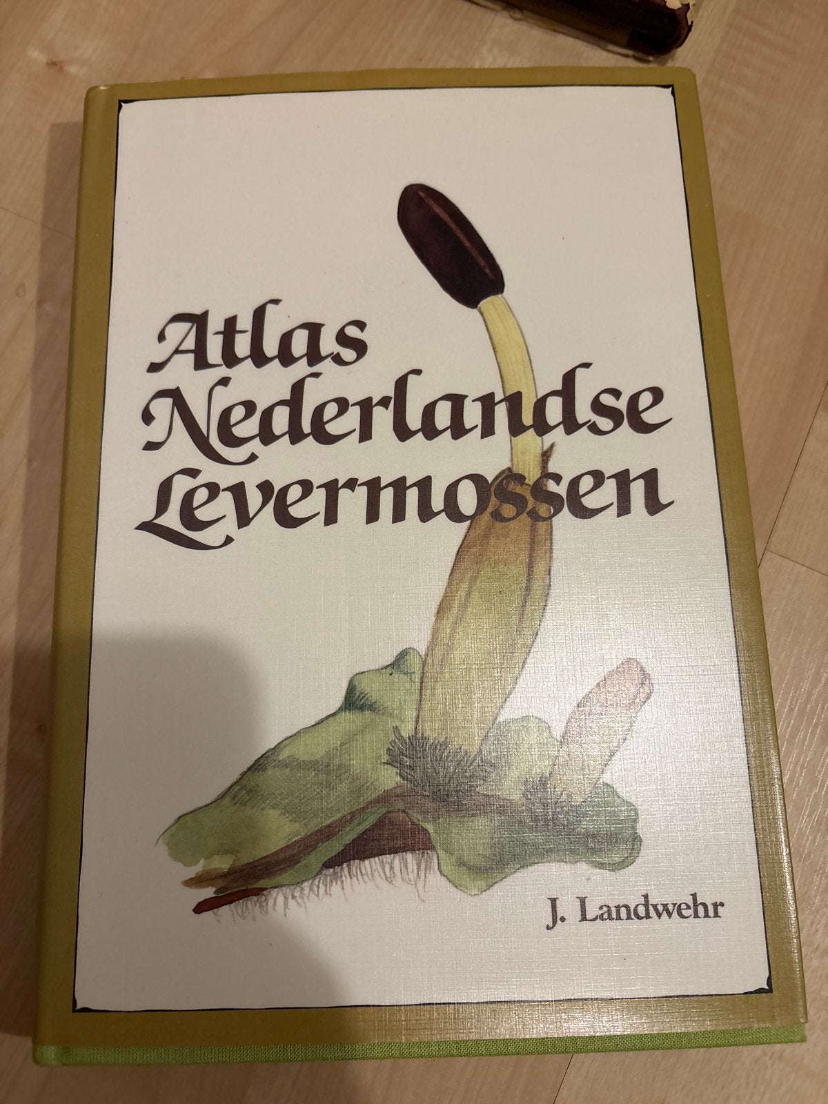 Atlas Nederlandse Levermossen - J. Landwehr (Zeer goede staa, Boeken, Verzenden, Zo goed als nieuw, Bloemen, Planten en Bomen