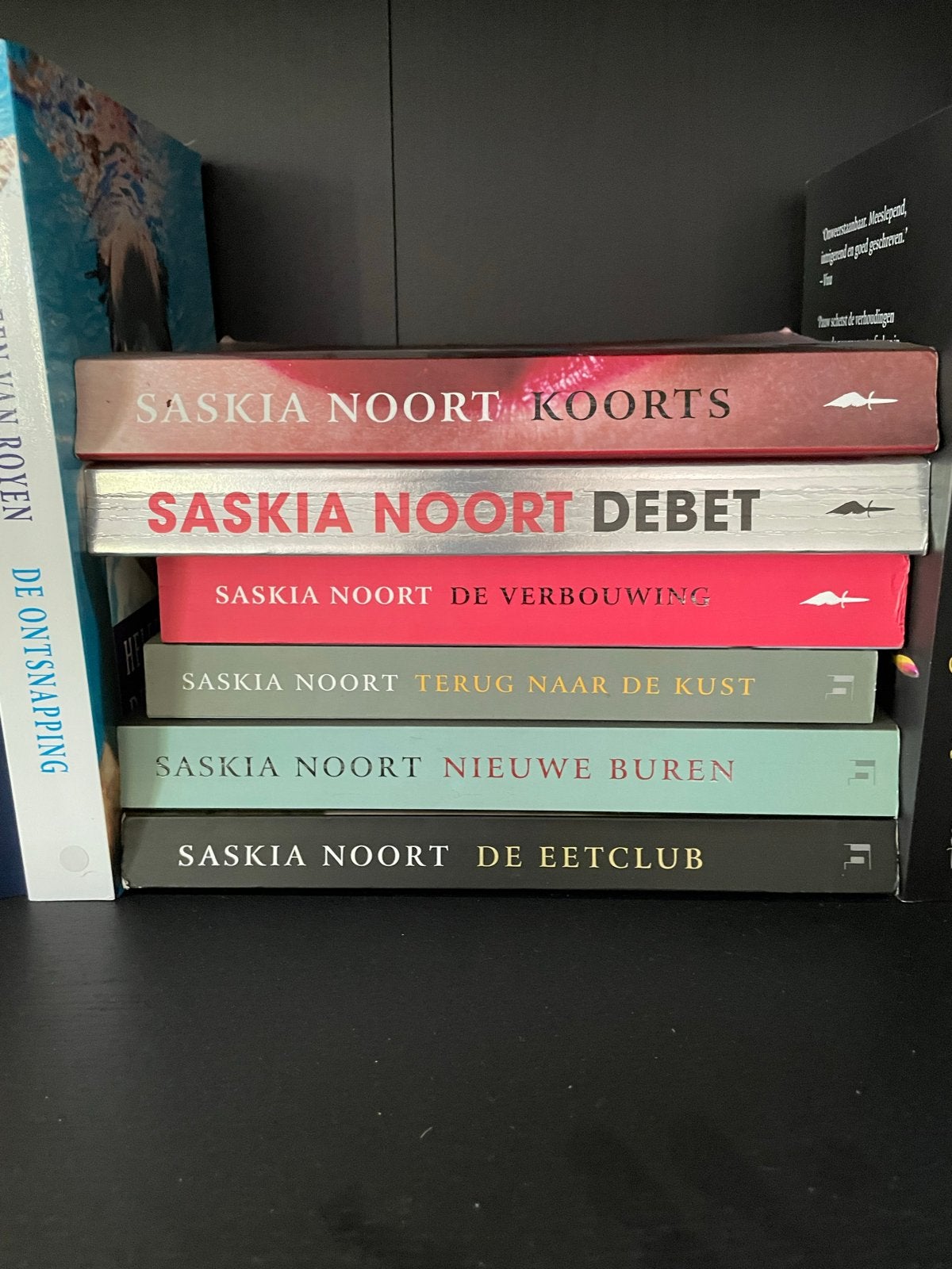 Saskia Noort Boekenpakket: 6 Spannende Thrillers, Ophalen of Verzenden, Gelezen, Nederland