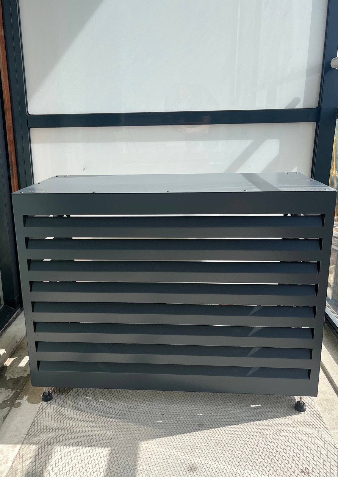 Evolar Airco Omkasting, Donker Antraciet, Small, Ophalen, Zo goed als nieuw, Wandairco, 3 snelheden of meer