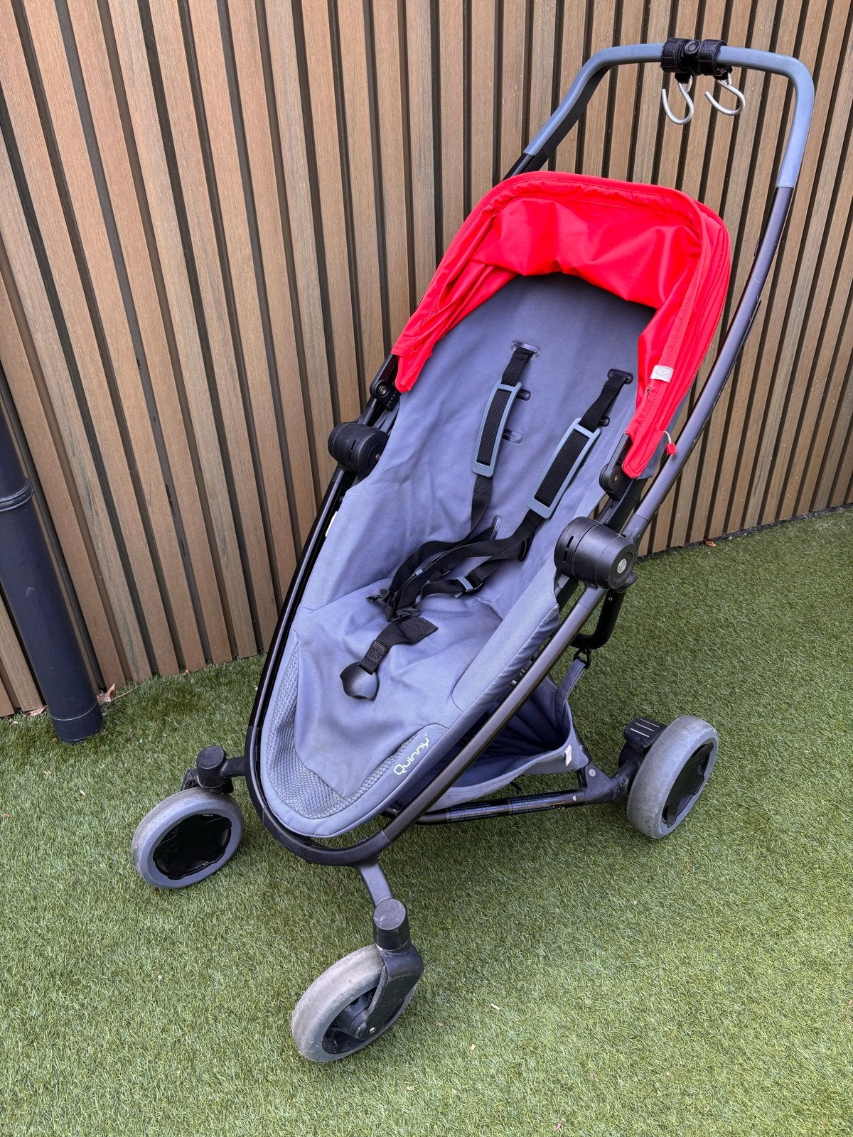 Quinny Zapp Flex Compacte Buggy met 4 wielen en Ligstanden, Ophalen, Gebruikt, Kinderwagen, Quinny