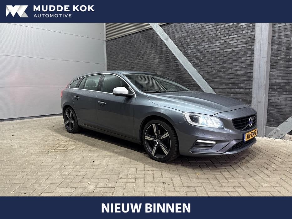 Volvo V60 T4 Business Sport R-Design | Trekhaak | Stoelverwa, Auto's, Gebruikt, Euro 6, 1969 cc, 1600 kg