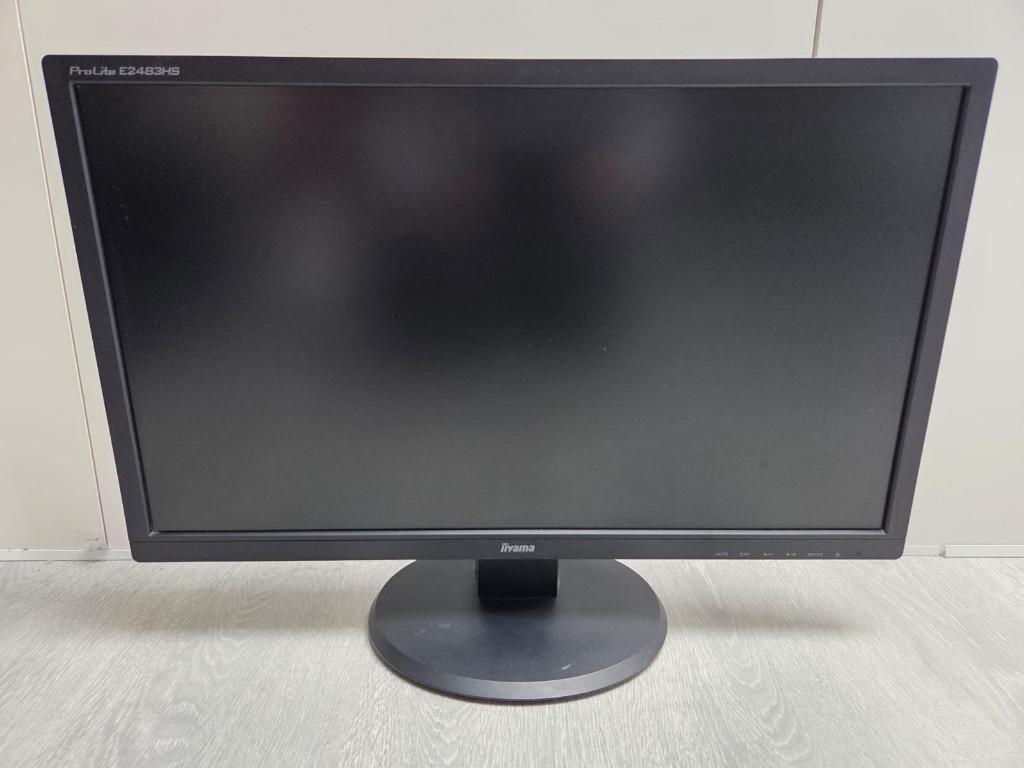 Iiyama ProLite E2483HS 24'' Goede staat, Computers en Software, Monitoren, Gebruikt, Full HD, 1 tot 2 ms, ''IIYAMA  '