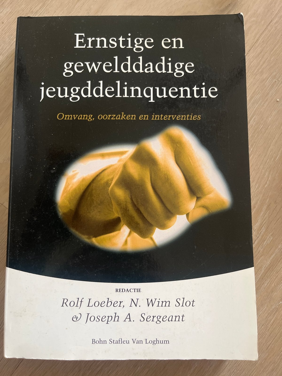 Ernstige en gewelddadige jeugddelinquentie, Boeken, Ophalen of Verzenden, Zo goed als nieuw, Overige onderwerpen