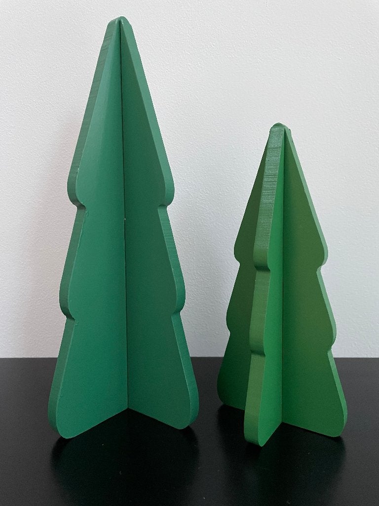 Kerstboompjes van Hout 26 CM & 19 CM, Ophalen of Verzenden, Nieuw