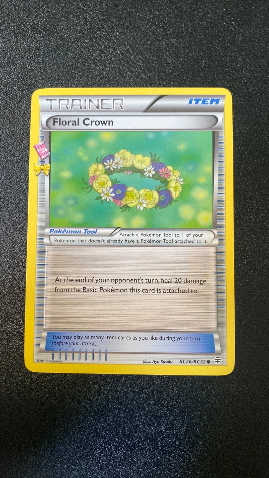 Pokemon floral crown rc26 generations, Ophalen of Verzenden, Zo goed als nieuw, Losse kaart