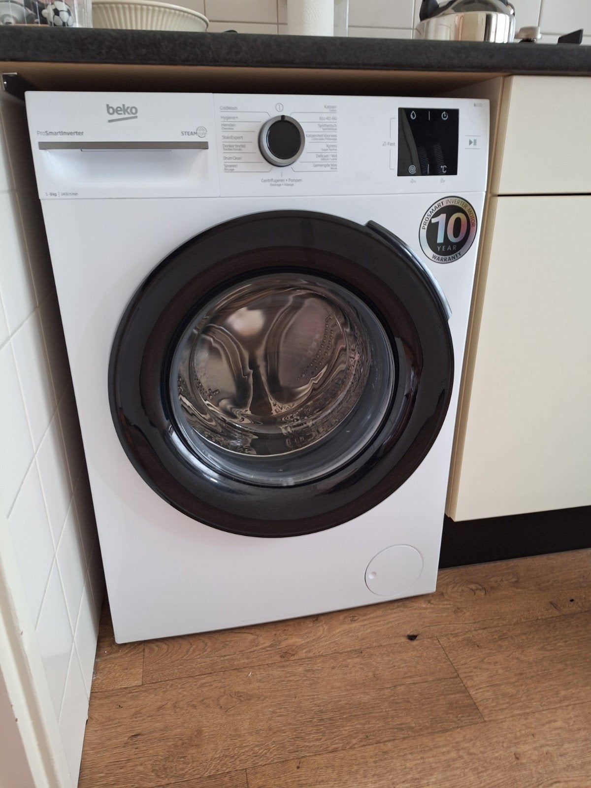Beko wasmachine 8kg 1400 toeren