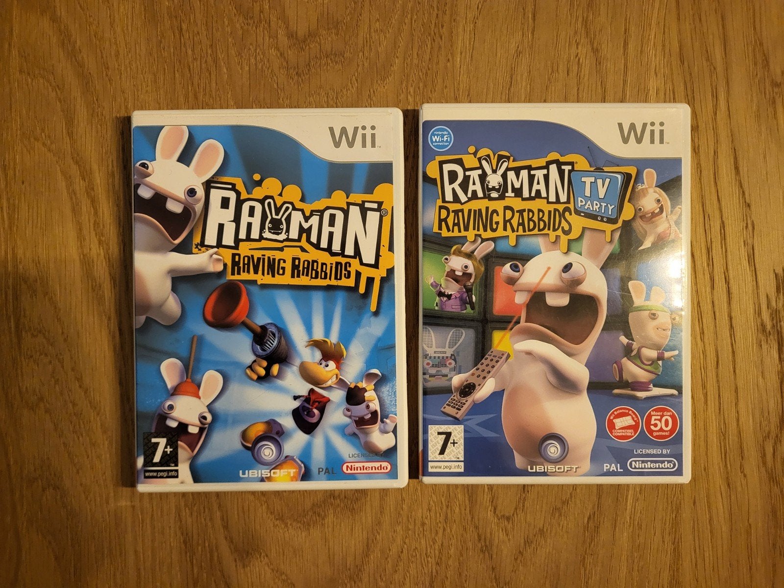 Wii spellen Rayman & Rayman TV party, Spelcomputers en Games, Avontuur en Actie, Ophalen of Verzenden, Zo goed als nieuw, 3 spelers of meer
