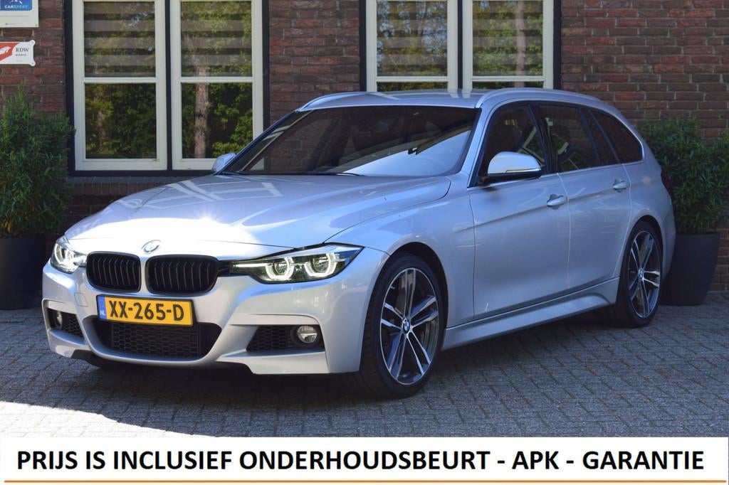 BMW 3-serie Touring 318i Aut. M Pakket M Sport Edition Leer, Auto's, Automaat, Gebruikt, Met garantie (alle), 1465 kg