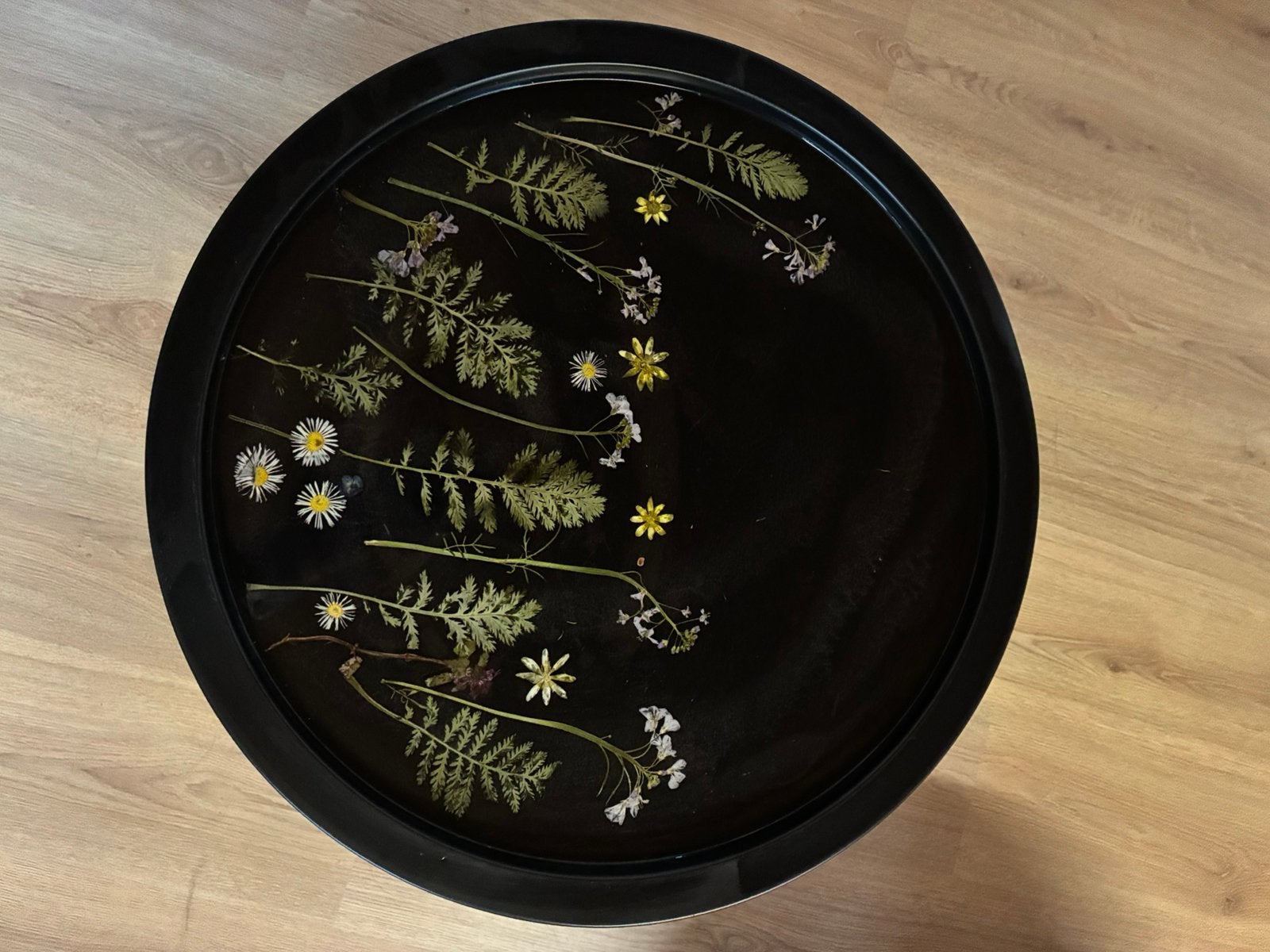 Bijzettafeltje, Minder dan 55 cm, Rond, Zo goed als nieuw, Ophalen