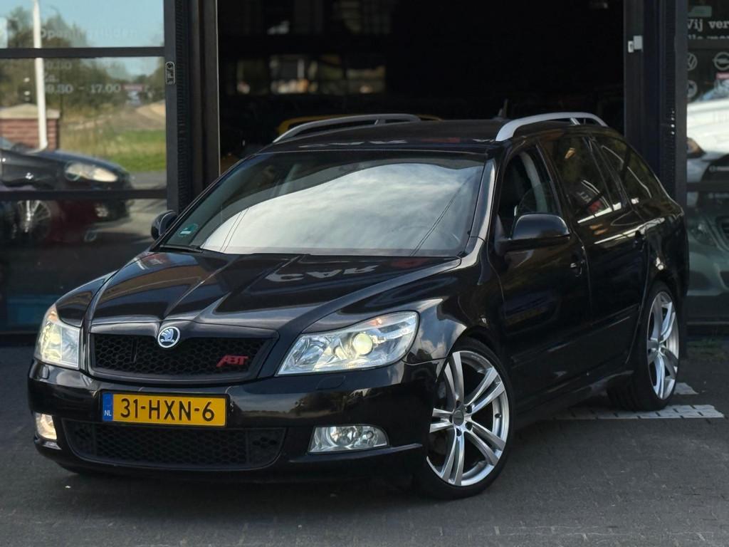 Skoda Octavia Combi 1.8 TSI Elegance Business Line DSG/ABT/S, Auto's, Skoda, 15 km/l, Gebruikt, Zwart, 4 cilinders