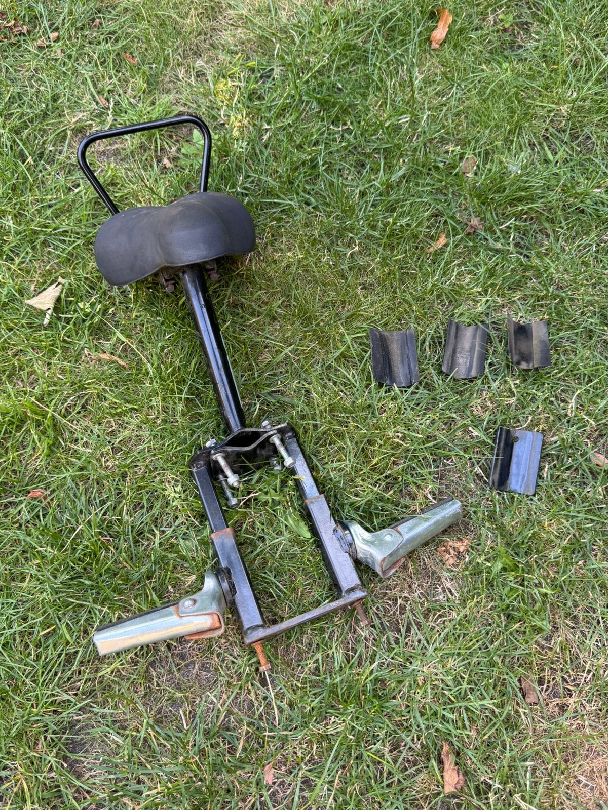 Zadel op stang model 3, Fietsen en Brommers, Ophalen of Verzenden, Zo goed als nieuw