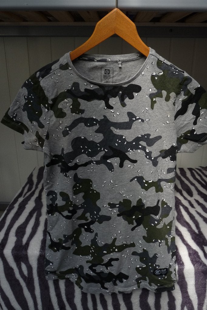 z.g.a.n t-shirt Cool Cat grijs mt 170-176, Coolcat, Ophalen of Verzenden, Zo goed als nieuw, Shirt of Longsleeve