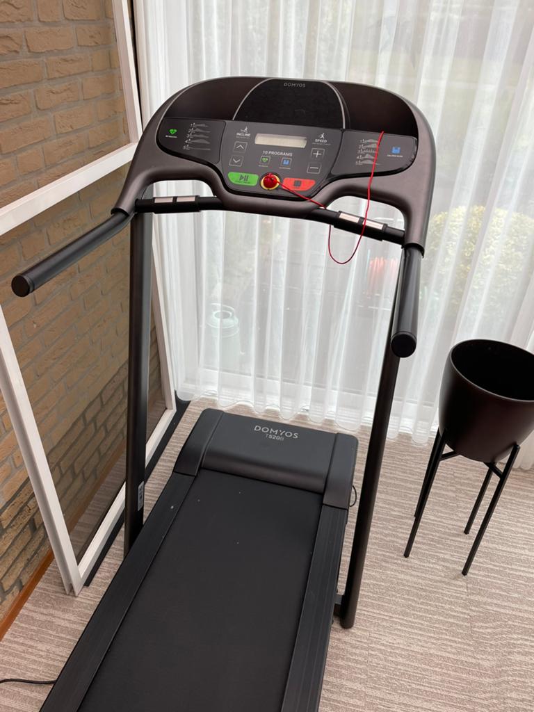 Loopband Domyos T520B, Ophalen, Zo goed als nieuw, Metaal, Loopband