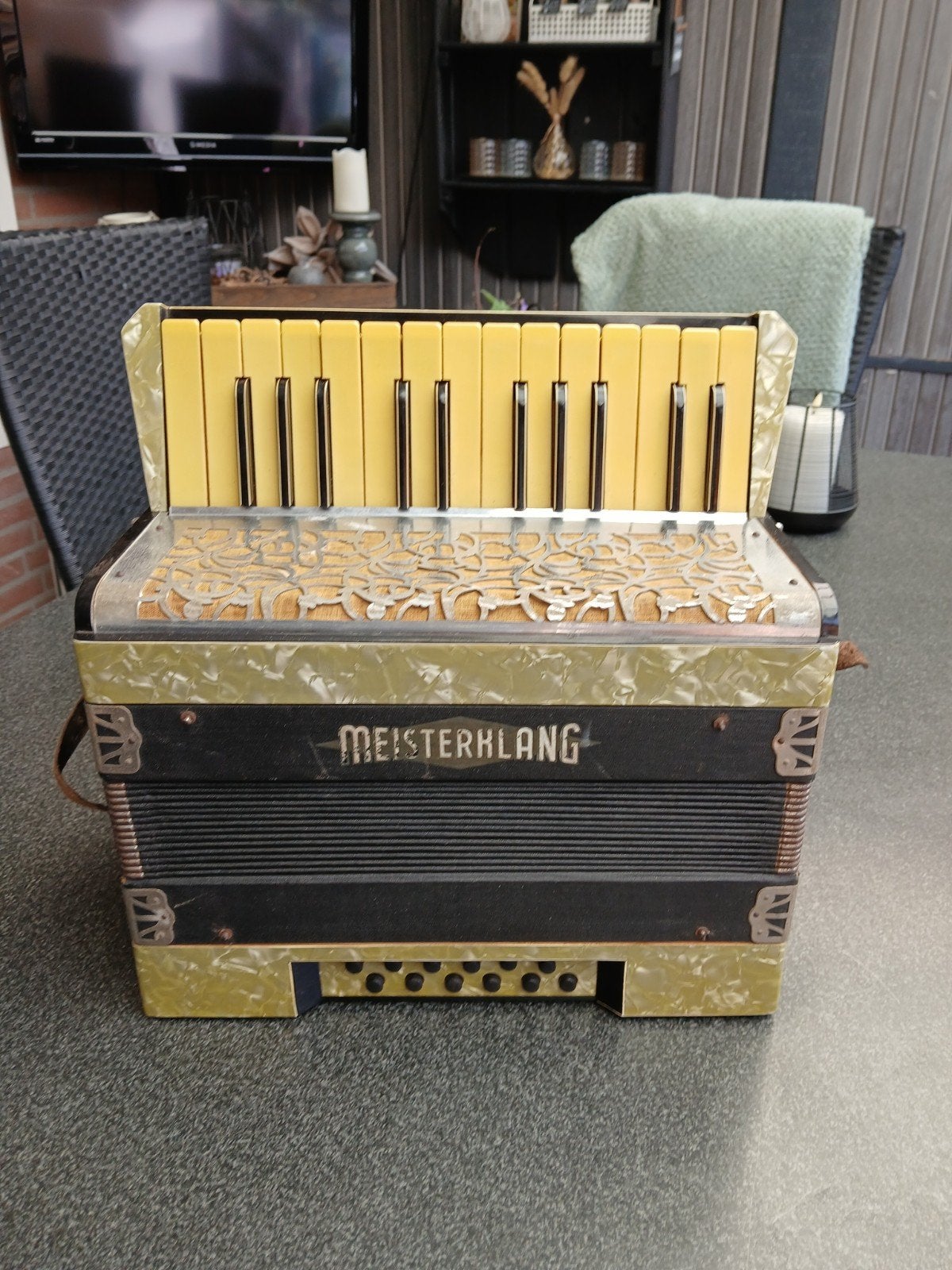 Playback zelfspelende accordeon, Ophalen of Verzenden, Zo goed als nieuw, 120-bas, Overige merken