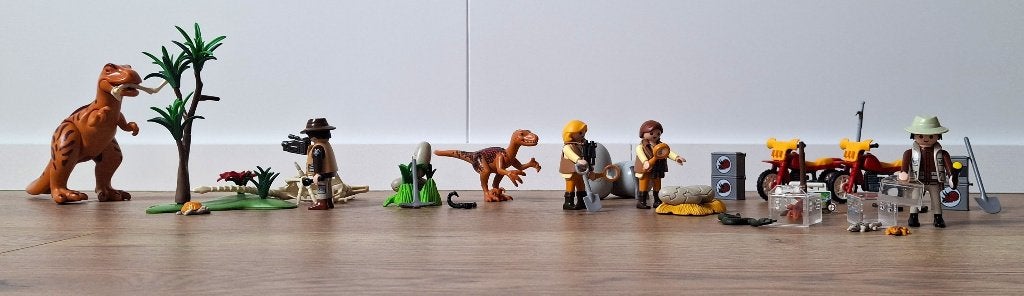 Playmobil 4162 Dinosaurusexpeditie, uitgebreid, Kinderen en Baby's, Speelgoed | Playmobil, Ophalen of Verzenden, Zo goed als nieuw
