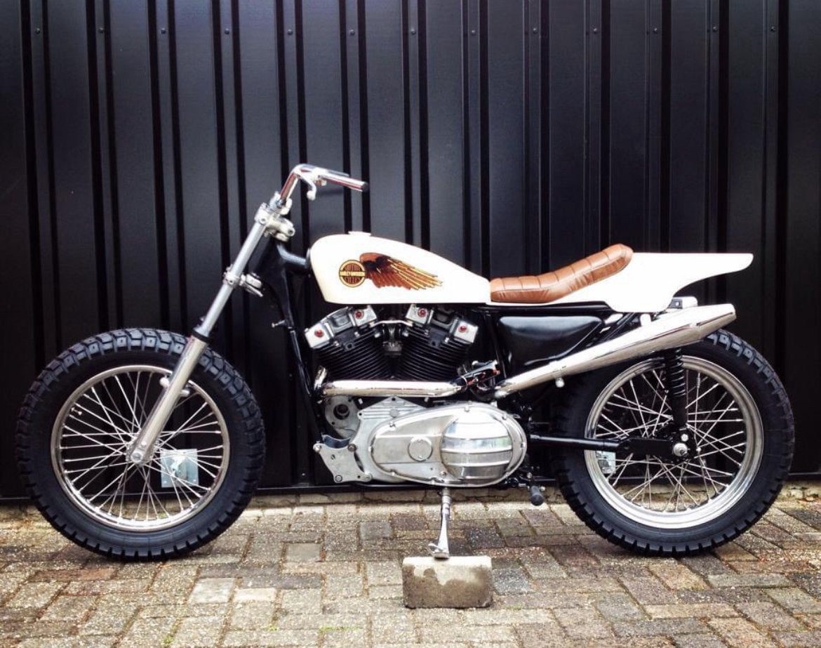 Harley Davidson Ironhead Sportster RVS uitlaatsysteem, Ophalen of Verzenden, Nieuw
