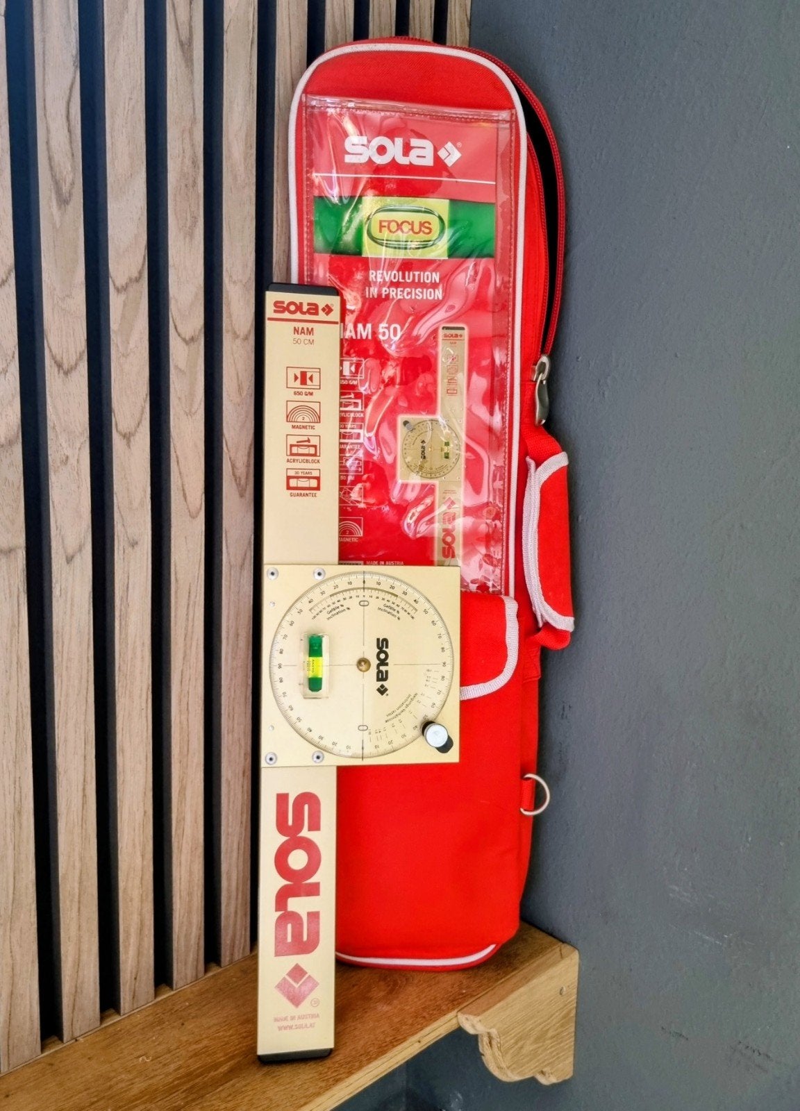 Nieuwe Sola NAM 50 Hellingswaterpas - mooi cadeau, Ophalen of Verzenden, Nieuw