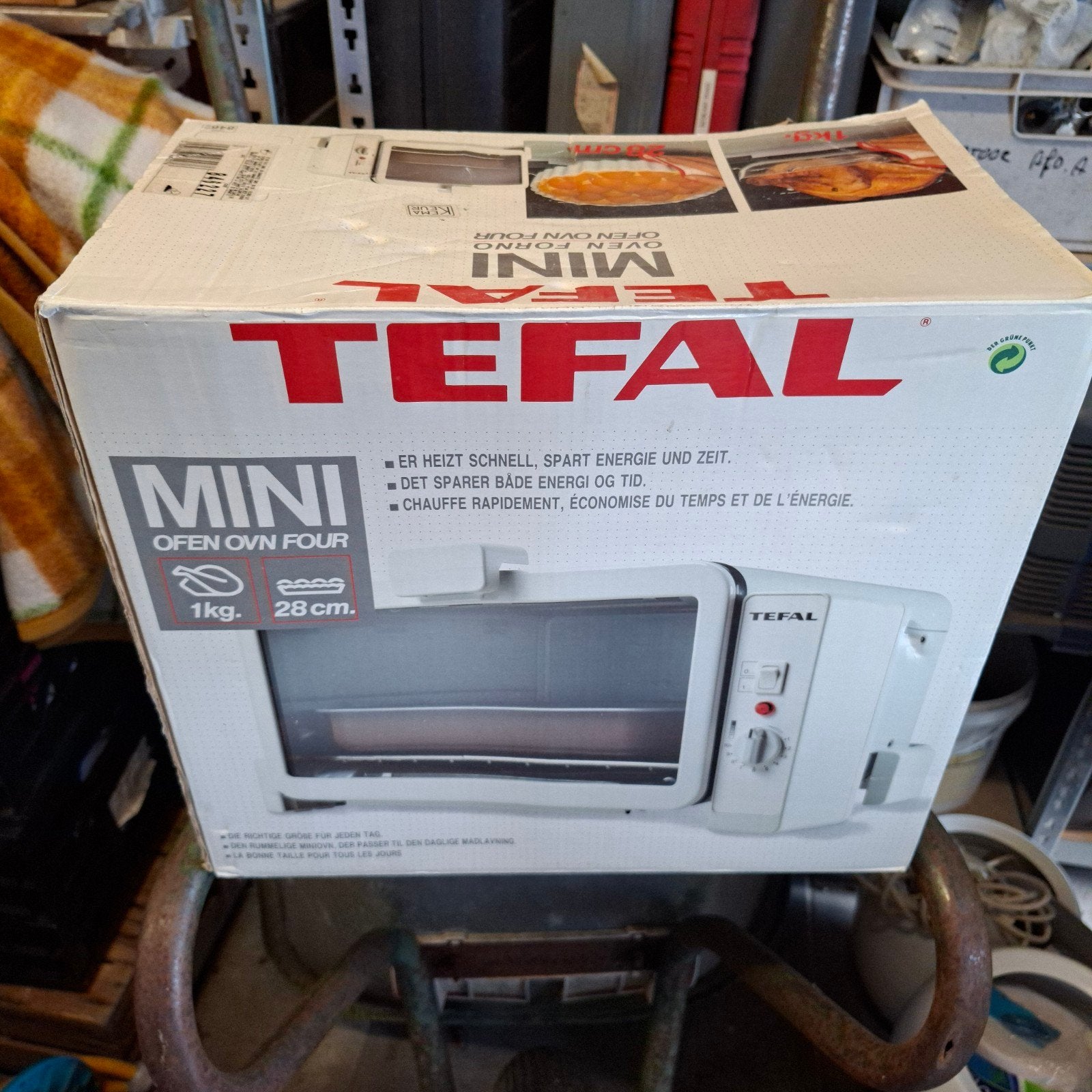 Tefal Mini Oven - Nieuw in doos, Minder dan 45 cm, Minder dan 45 cm, Ophalen of Verzenden, Vrijstaand