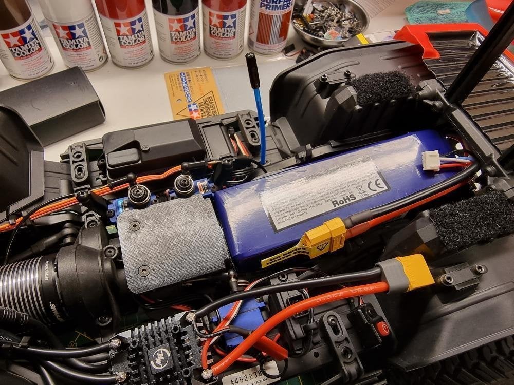 Traxxas trx4 verlaagde accubak, Elektro, Nieuw, Ophalen of Verzenden, Schaal 1:10
