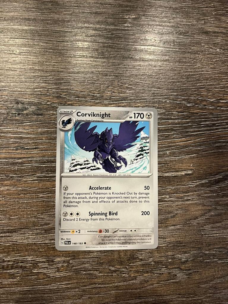 Corviknight PAL 148/193, Ophalen of Verzenden, Zo goed als nieuw