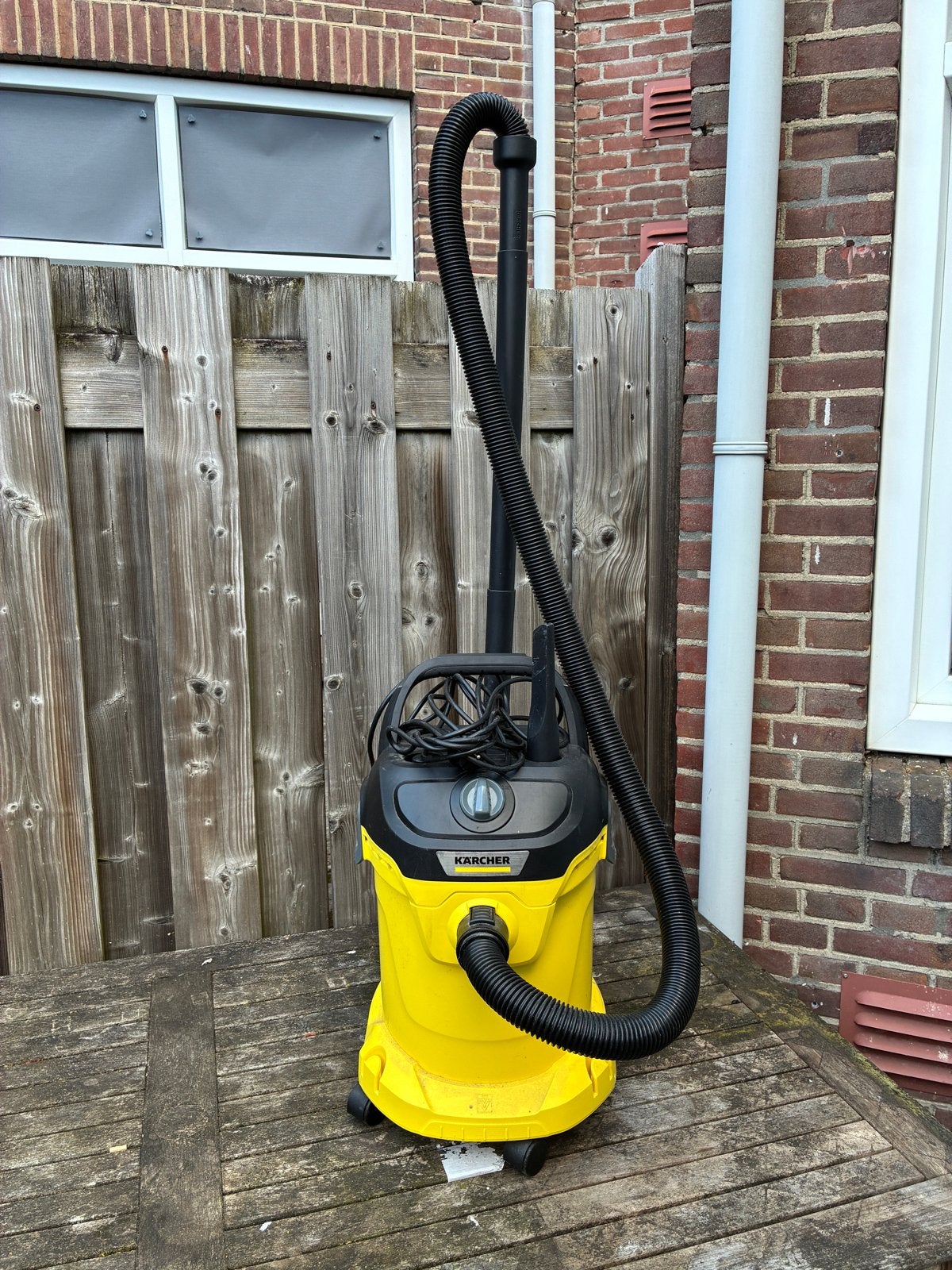 Kärcher WD 3 P V-17/4/20 Nat- en Droogzuiger, Inclusief accessoires, Gebruikt, Kärcher, Industriële stofzuiger
