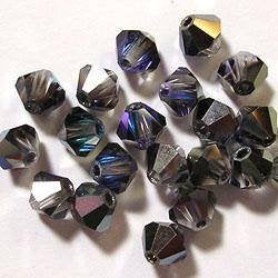 Swarovski 5301 Cr. Bermuda Blue 4mm 1.384 Stuk of Per Stuk, Ophalen of Verzenden, Nieuw, Kraal