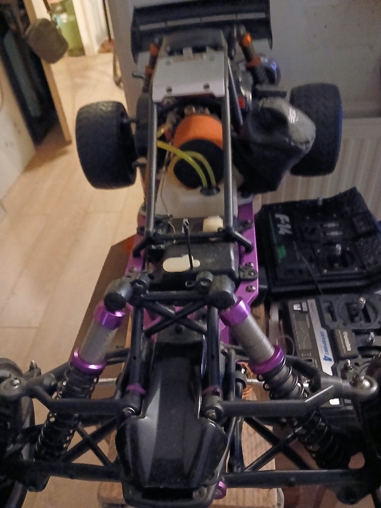 Hpi baja 5b ss, Ophalen, Benzine, Auto offroad, Zo goed als nieuw