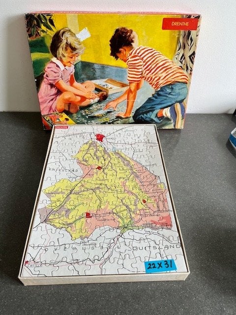 Drenthe puzzel  (120 st), Ophalen of Verzenden, Meer dan 50 stukjes, Zo goed als nieuw, 6 jaar of ouder