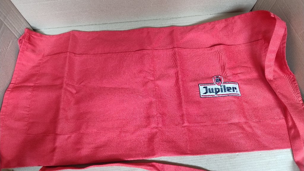 Nieuwe Jupiler bier sloof of bierschort, Ophalen of Verzenden, Nieuw, Kleding, Jupiler