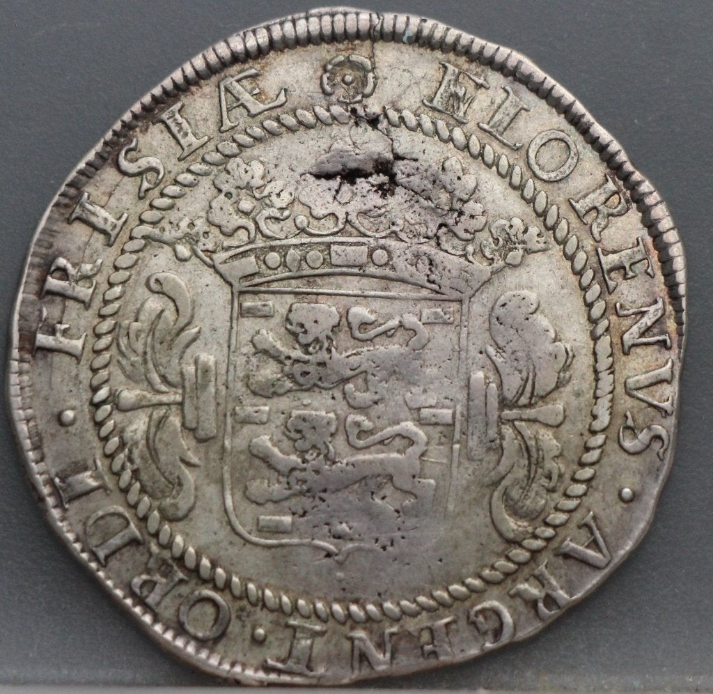 Zilveren 14 Stuiver 1684 / 1/2 Florijn 1684  Friesland, Postzegels en Munten, Vóór koninkrijk, Zilver, Losse munt, Overige waardes