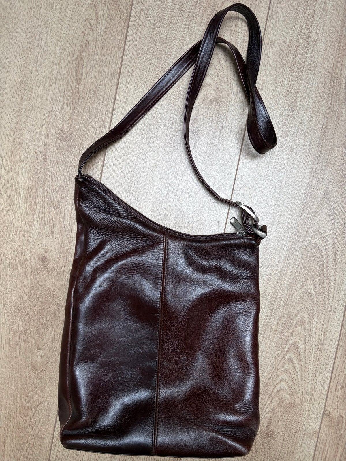 Bosboom Leren Tas - Bruin, Overige merken, Gebruikt, Bruin, Ophalen of Verzenden