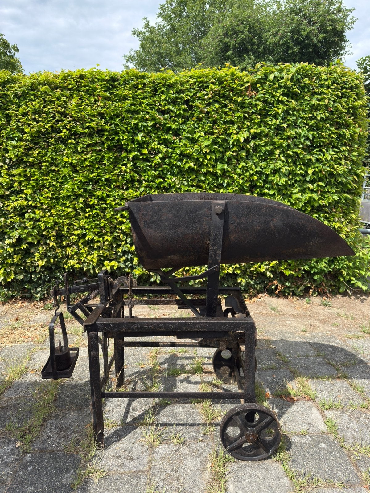 Prachtige Antieke Industriële Afweegmachine (1950s), Antiek en Kunst, Ophalen