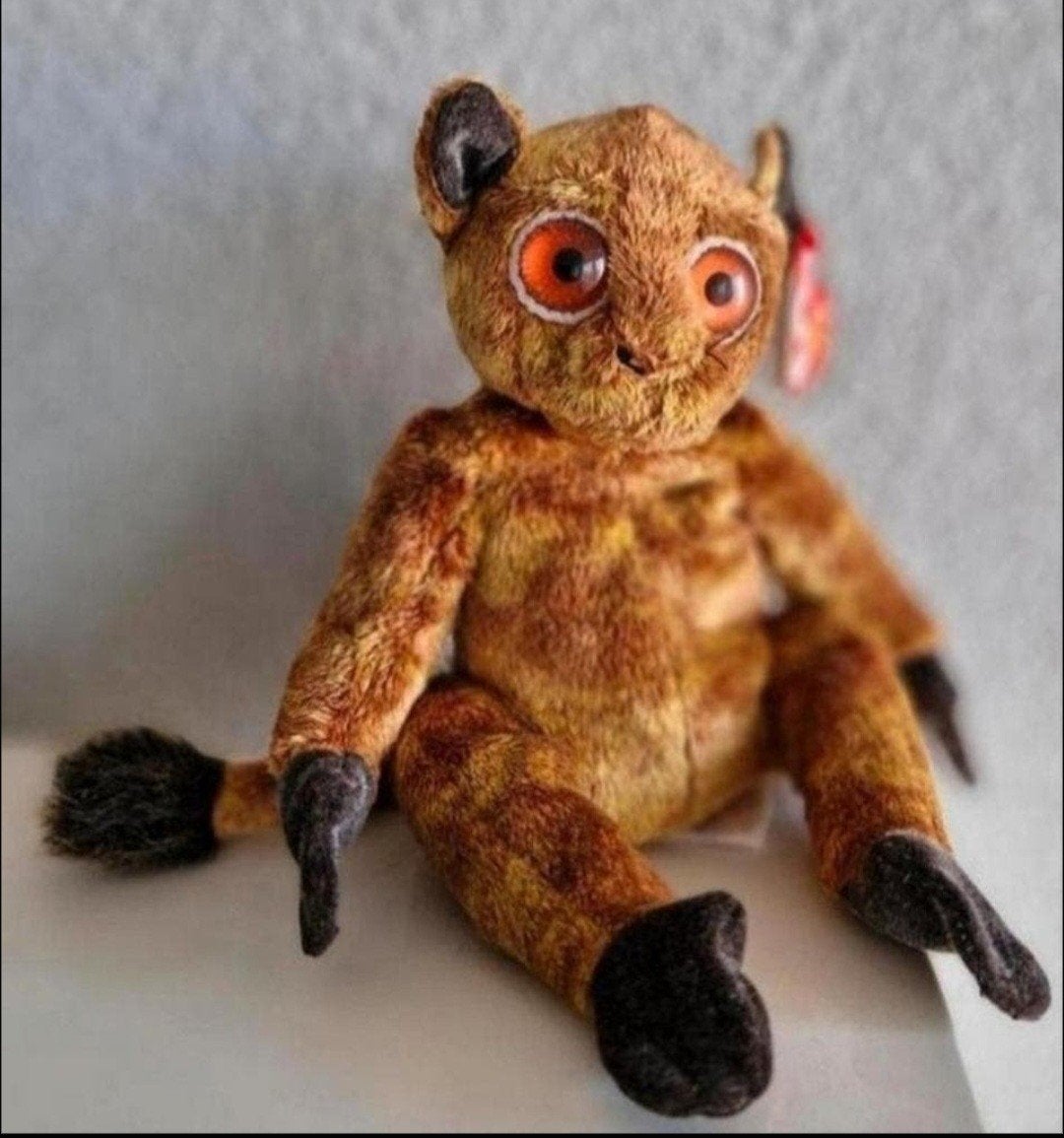 Ty Beanie Babies Lemur Gizmo, Ophalen of Verzenden, Zo goed als nieuw, Overige typen
