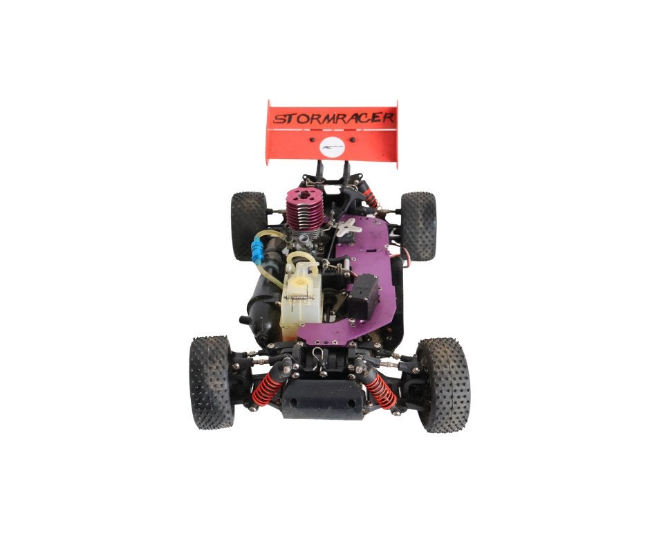 Carson Stormracer 1/10 nitro rc auto, Hobby en Vrije tijd, Modelbouw | Radiografisch | Auto's, Ophalen of Verzenden, Gebruikt