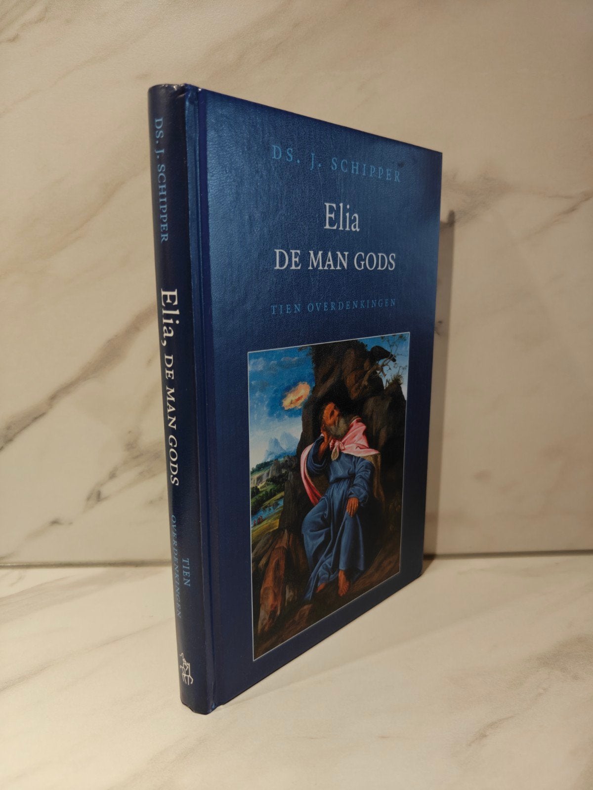 Ds. J. Schipper: Elia de man Gods  Tien overdenkingen, Ophalen of Verzenden, Gelezen, Christendom | Protestants