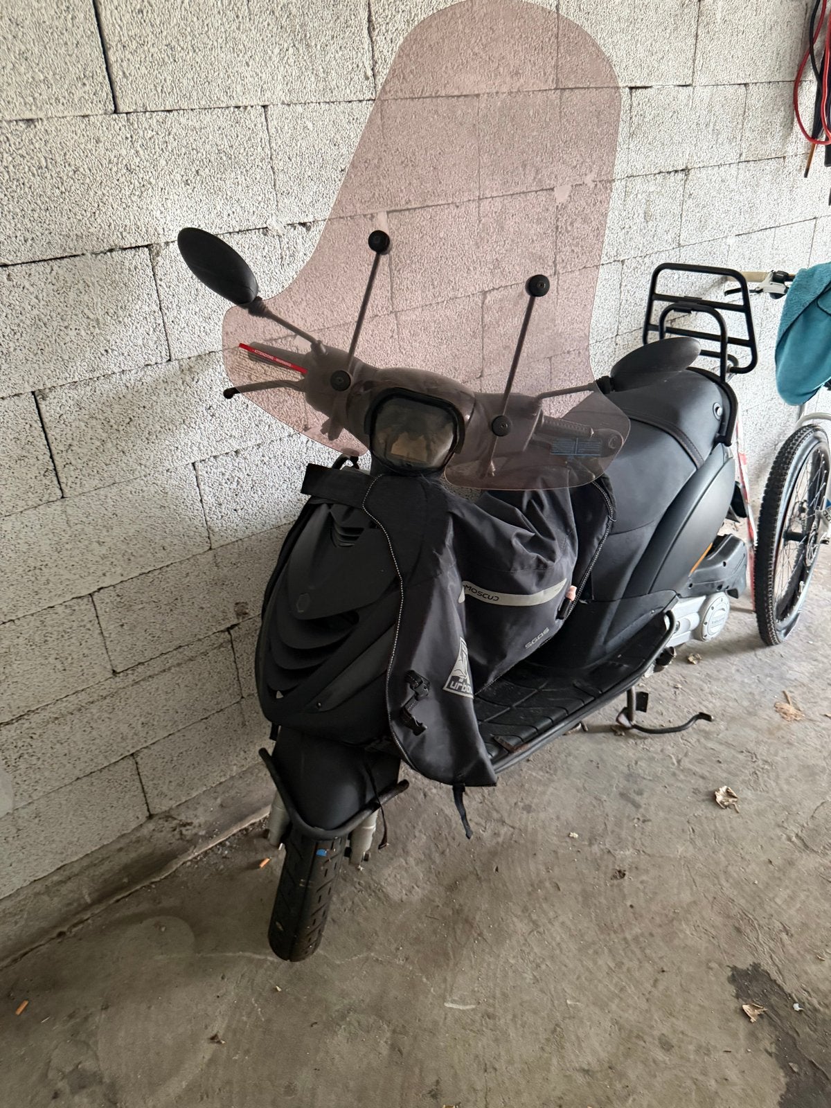 Piaggio Zip uit 2019 - Matzwart, 4514km, Zip, Ophalen of Verzenden, Zo goed als nieuw, Benzine