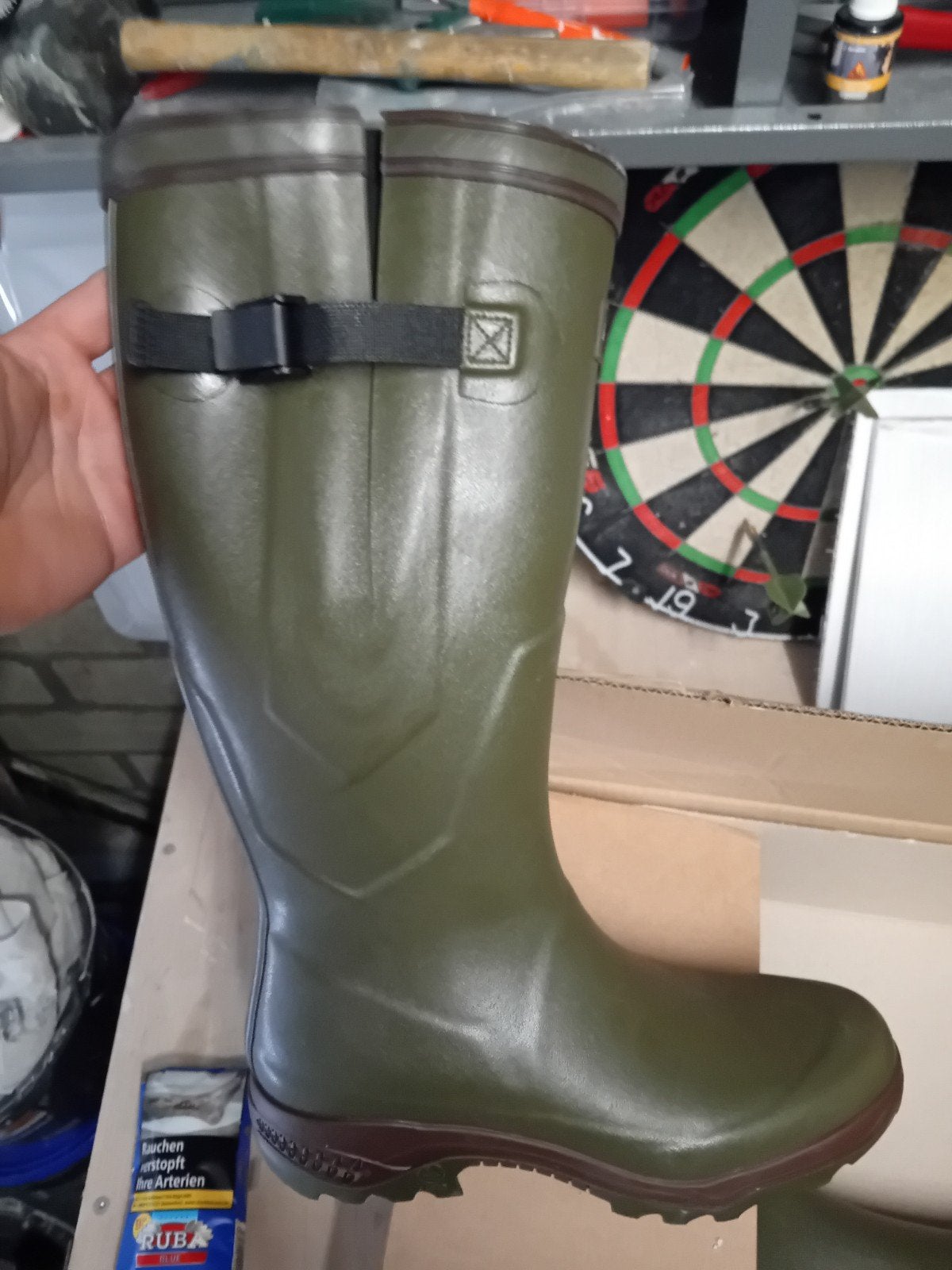 Te koop, nieuwe ongedragen jagerslaarzen van het merk Aigle., Ophalen of Verzenden, Zwart, Boots