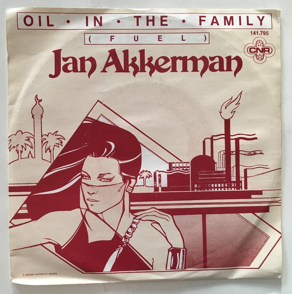Jan Akkerman – Oil In The Family (Fuel) Roze Hoes, Gebruikt, Originele persing, 7 inch, Ophalen of Verzenden