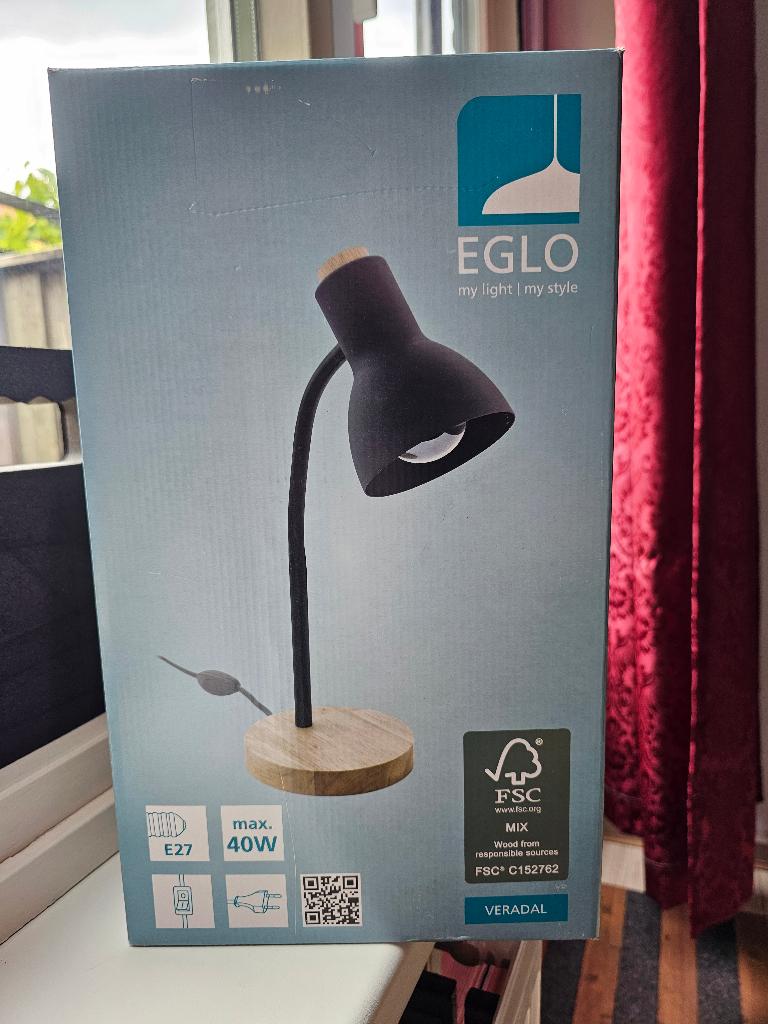 EGLO bureaulamp, Nieuw, Ophalen of Verzenden, Minder dan 50 cm, Industrieel