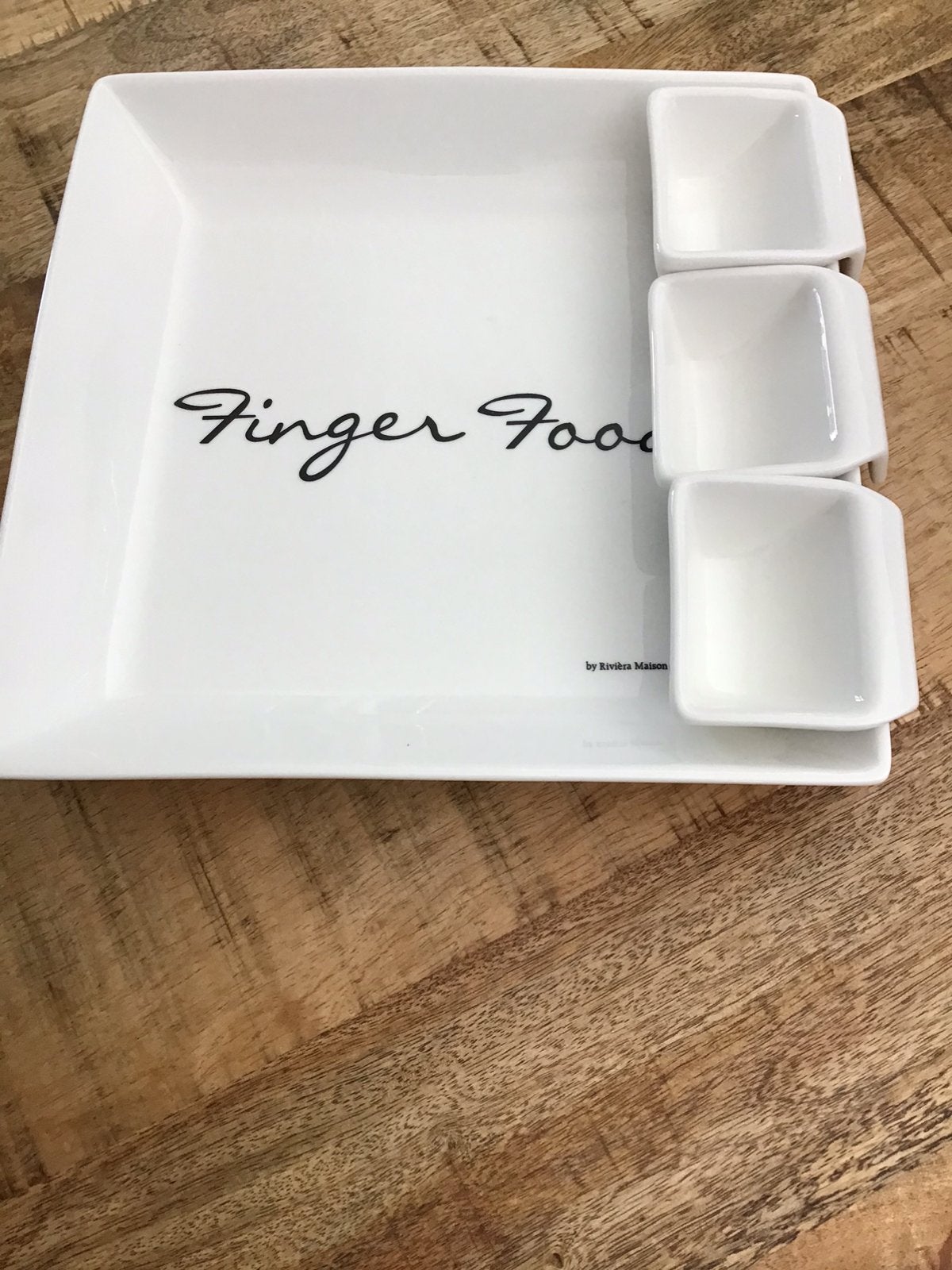 Finger food bord van riviera maison, Overige merken, Nieuw, Ophalen of Verzenden, Bord(en)