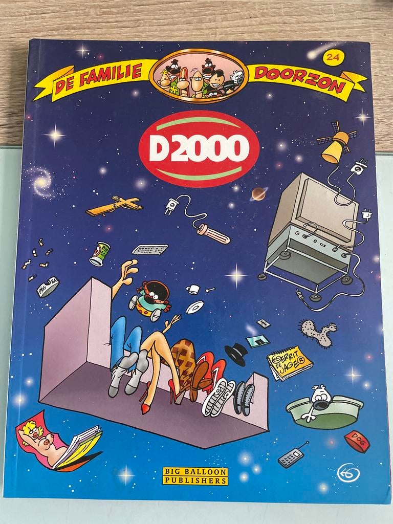 De Familie Doorzon D2000 - Gelul in de Ruimte, Eén stripboek, Ophalen, Gelezen