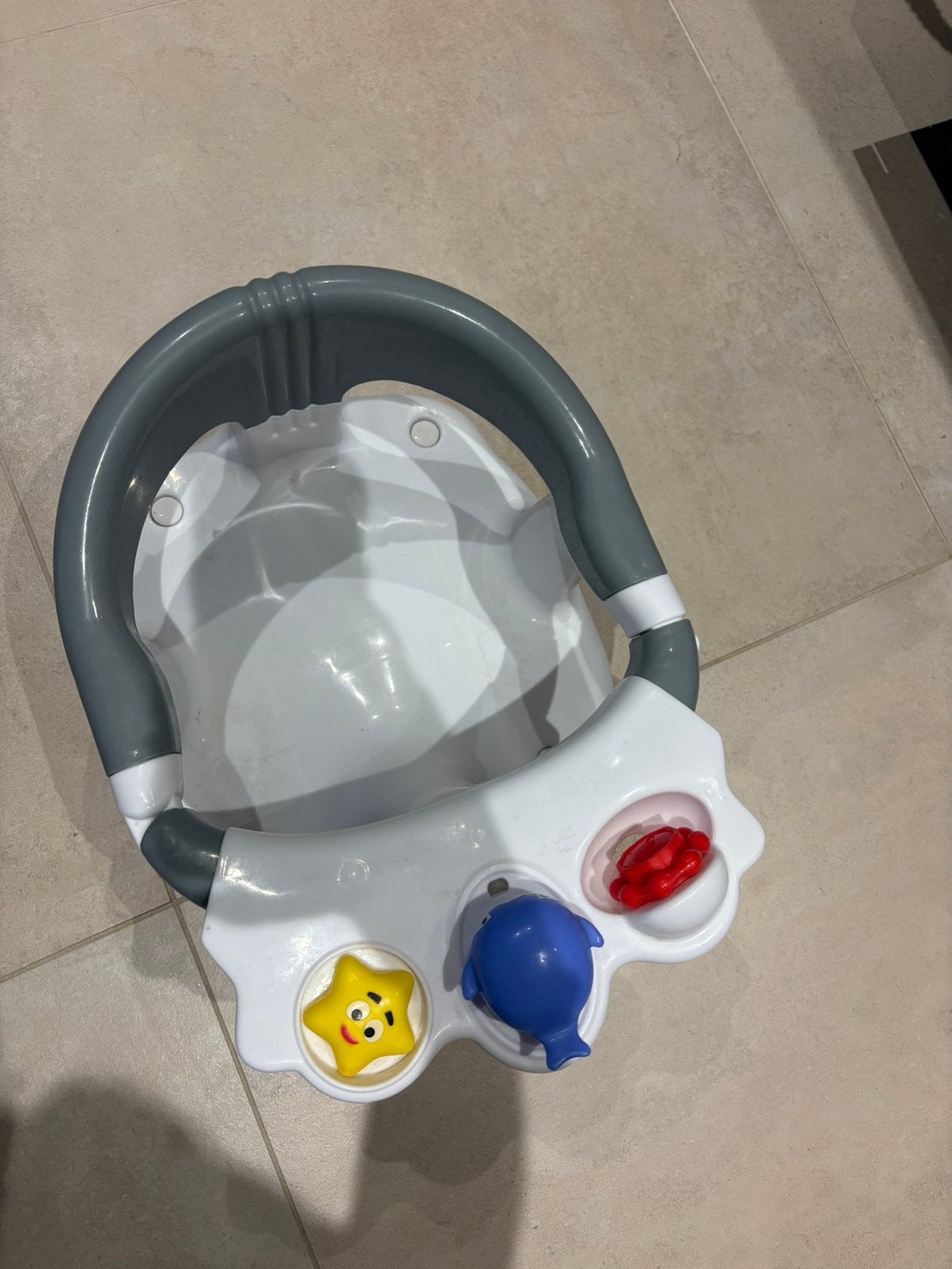 Baby zitje voor in bad, Ophalen, Zo goed als nieuw, Badzitje of Badring
