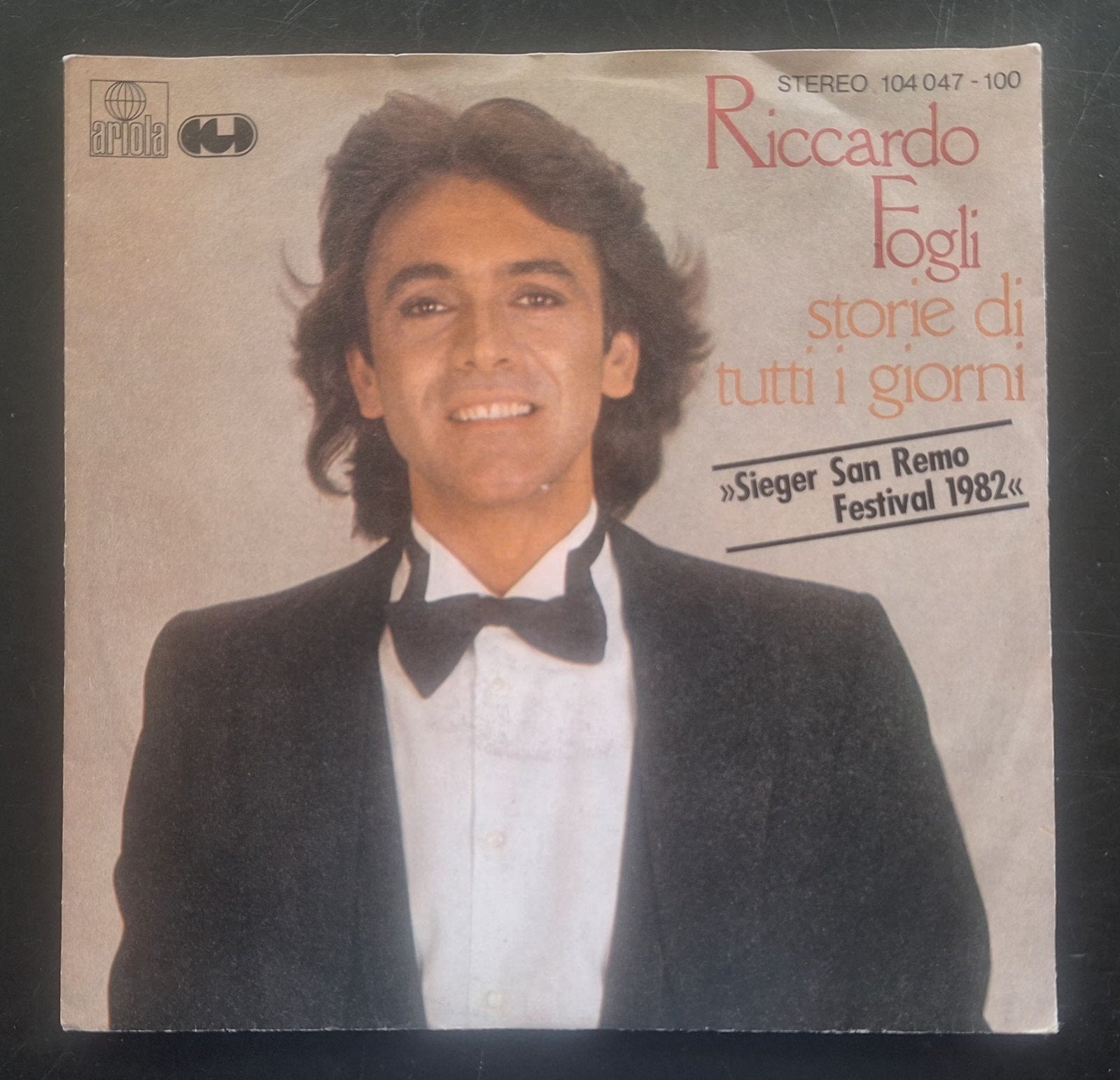 7"/SINGLE  RICCARDO FOGLI - Storie Di Tutti I Giorni, Cd's en Dvd's, Vinyl Singles, Ophalen of Verzenden, Gebruikt, Pop