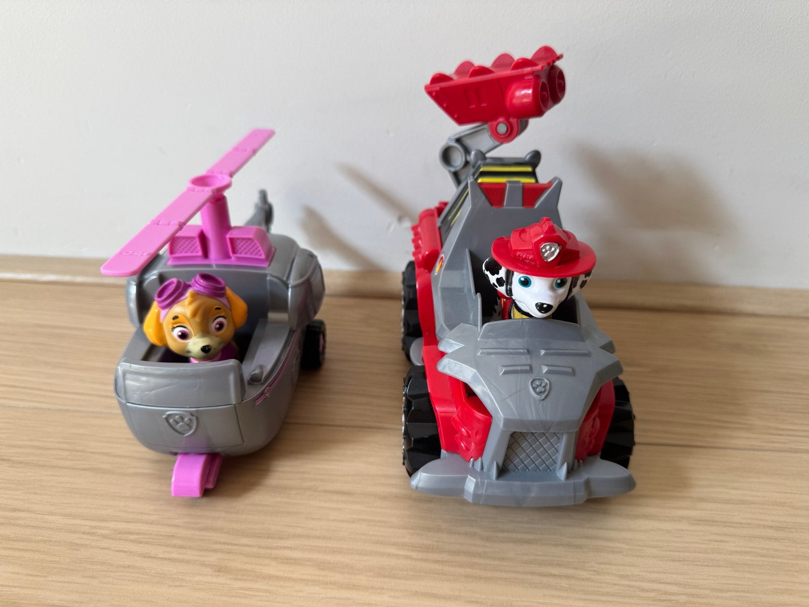 Paw Patrol Skye Helikopter & Marshall Voertuig Speelgoed, Ophalen of Verzenden, Gebruikt
